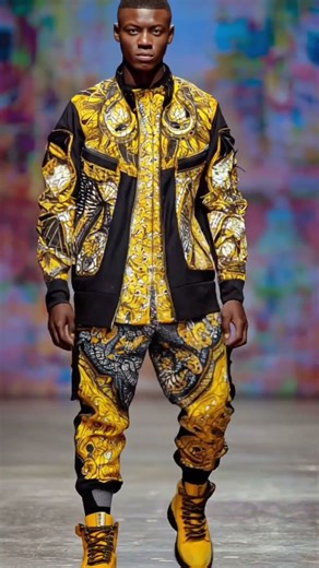 Trending African Model Runway Look ‪@FashionByAchi‬ #shorts #africanfashion #fashion #ootd #fypシ