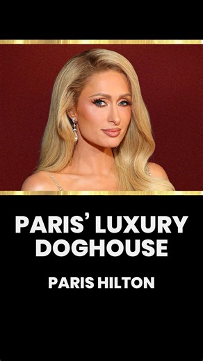 Wealthy Line on Instagram: "Paris Hilton didn’t just spoil her dogs — she built them a $325,000 mini-mansion. On her property stands the famous “Doggie Mansion”, a two-story villa complete with air conditioning, a chandelier, designer furniture, and even Louis Vuitton beds. The tiny palace includes a fireplace, Swarovski lighting, and a balcony for her pets to lounge on. For most people, a doghouse is wood and nails. For Paris, it’s a luxury estate, proving that even her pets live a lifestyle bu