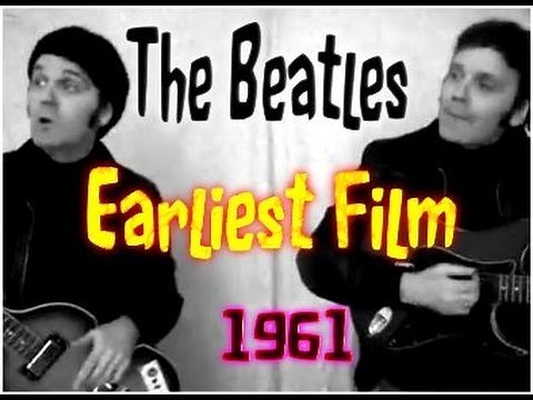 The Beatles - Earliest Film 1961