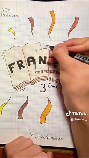 Page de Garde 2023 - Français (Rentrée Scolaire)