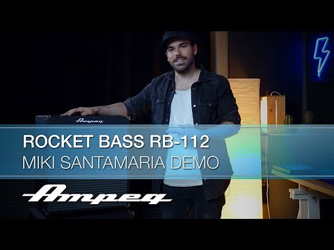 Ampeg | Miki Santamaria | Rocket Bass RB-112 Sound Sample Demo