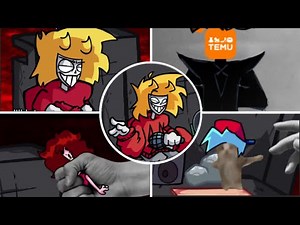 FNF X Red 2025 Remastered | FULL GAMEPLAY (Hard Mode) | Showcase