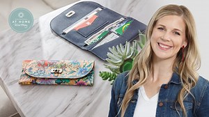 Make a "Lucky Penny Wallet" with Misty Doan on At Home With Misty! (Video Tutorial)