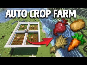 BEST Automatic Crop Farm in Minecraft 1.21 - Tutorial