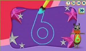 Numtums Number Painting 1 10 Cbeebies