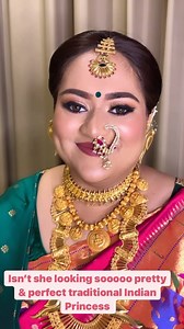 checkout this beautiful traditional bridal! #makeup #bride #bridalmakeup #bridetobe #indianbride #bridalwear #indianmakeupartist #makeupartist #indianwedding | Meenakshi Dutt