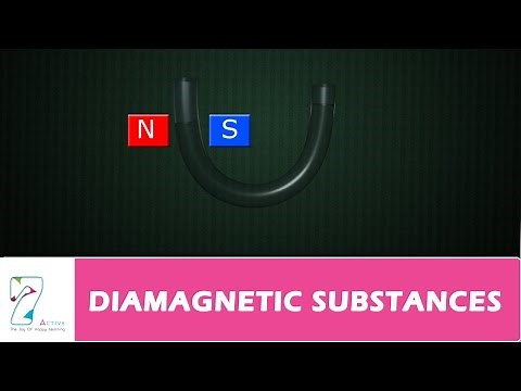 DIAMAGNETIC SUBSTANCES