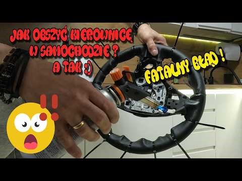 Popełniłem Fatalny Błąd !!! Jak Obszyć Kierownice w Samochodzie BMW E60 V8 ? A Tak Cyk Fuch