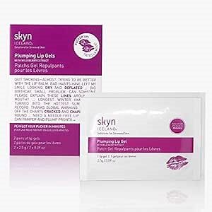 skyn ICELAND Plumping Lip Gels: 10-Minute Plumping Gel Patch, 2 Lip Gels