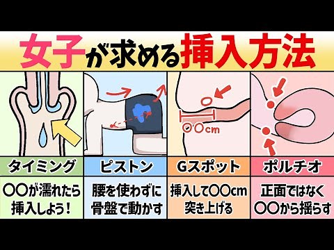 【永久保存版】女性が求める挿入完全ガイド８選
