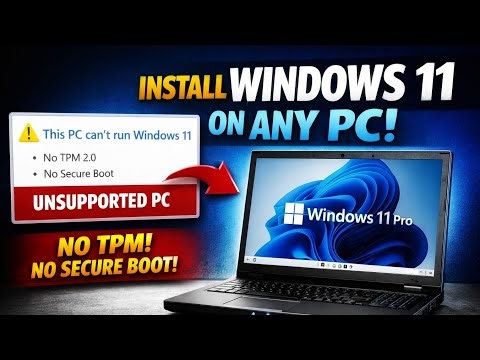 I Installed Windows 11 on Unsupported Laptop Here's What Happened | Bitlocker Error Solved in 3 Min