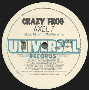 Crazy Frog - Axel F / Whoomp (There It Is)