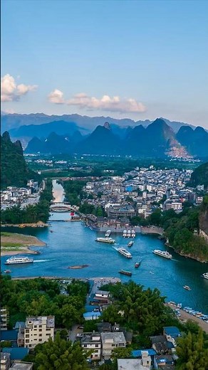 GoldenWeek vibes in Guilin :China's Guangxi Zhuang Autonomous Region #naturelovers #naturalscenary