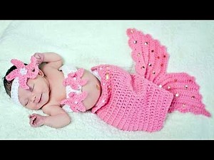 Free Newborn Baby Mermaid Tail Crochet Ideas