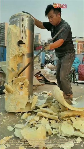 Industrial Dismantling! Home Appliance Recycling Technology