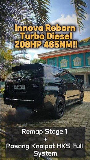 Innova Reborn Turbo Diesel 208HP 464NM - Remap Stage 1 + HKS Full System