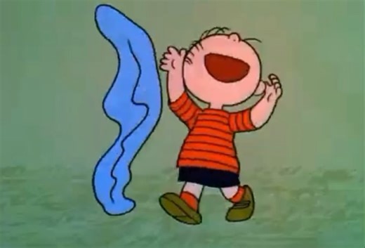 Peanuts By Schulz on Instagram: "Linus finds his blanket! #peanutsclips #snoopy #charlesschulz #charliebrown #petlovers #thepeanutsgang #blanket"