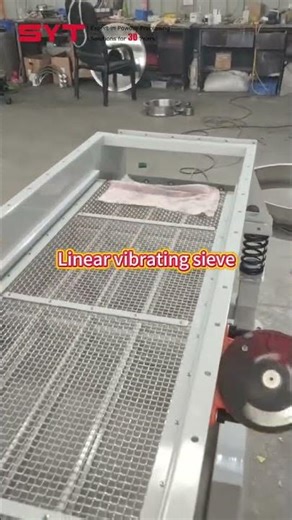 Customized linear vibrating screen #linearvibratingscreen