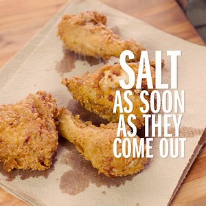 2.4M views · 70K shares | Achieve crispy, yet moist fried chicken...