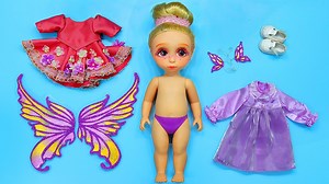 156K views · 4.3K reactions | Princess Dolls Fairy Dress Up For Rapunzel DIY FOR KIDS | WOA Paper Dolls | Facebook