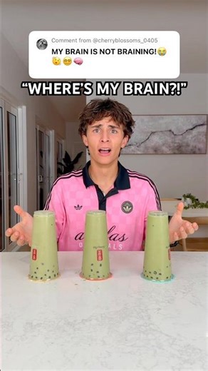 IMPOSSIBLE BUBBLE TEA CHALLENGE 😅😭😨 COMMENT FOR 7 YEARS OF GOOD LUCK! 🍀😅 #funny #couple #shorts