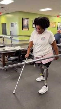 inspiring amputee Double Above Knee Amputee Walking Again | Bilateral Prosthetic Legs Journey