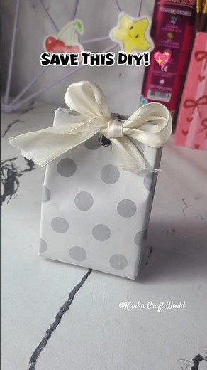 Don't Throw Empty Boxes🤩 Easy DIY Gift Box Idea✨#diy #giftideas #shorts #viral