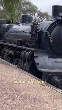 Echuca Steam train #steamengine #echuca #solotravel