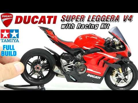 [TAMIYA] 1/12 DUCATI SUPER LEGGERA V4R with Racing Kit FULL BUILD