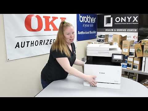 Canon ImageClass mf743cdw | Onyx Imaging | OKC Printer Repair | How to Clear Paper Jam