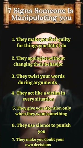 7 Signs Someone Is Manipulating You | Psychology Facts #darkpsychology #manipulation #shorts