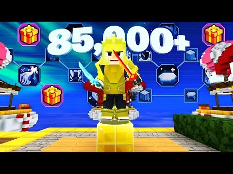 Spending 85k+ Soulstones to Max My Talents!! | Blockman Go Bedwars