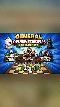 Chess Opening Principles Made Simple