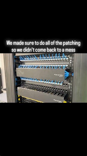 We provide Turnkey network solutions in Southern California . #structuredcabling #wiremanagement