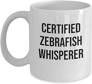 Zebrafish Whisperer Mug - Tropical Aqurium Fish Lover Gift