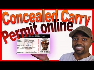 Concealed carry permit - Get a concealed carry permit online - Gun permit online * NEW for 2022 *