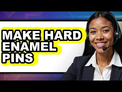 How to Make Hard Enamel Pins (Only Way)