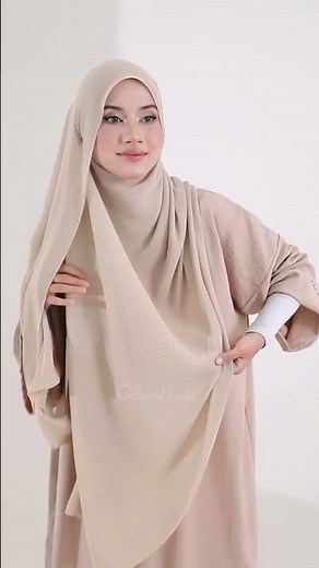 EASY HIJAB TUTORIAL – CARA CARA MEMAKAI TUDUNG SHAWL SIMPLE