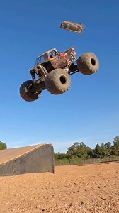374K views · 4.2K reactions | Couldn’t keep the hood on #monstertruck #stunts #monsterjam #offroad #4x4 #losi #rc #viralreelsfb #viralreelsfacebook | Big ‘Merica_rc | Facebook