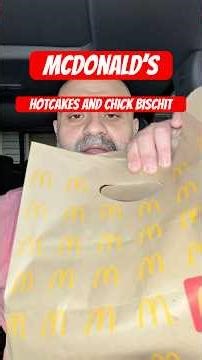 McDonald’s Chicken Biscuit and Hotcakes Review #mcdonalds