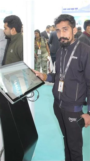 Digital signage solutions display on rent for event #digitalstandee #event #exhibitions