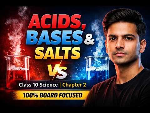 Class 10 Science Chapter 2 ACIDS BASES AND SALTS PART -1 In Just- 3 minutes