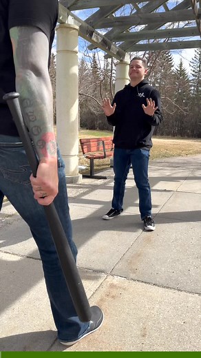 Effective Self-Defense Techniques Against a Baseball Bat Swing