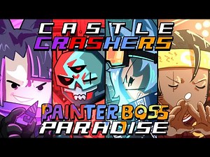 a chaotic COUCH COOP playthrough of CASTLE CRASHERS (w/ woops & friends!)