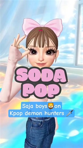 Soda pop dance challenge by saja boys on kpop demon hunters #kpopdance #kpopdemonhunters #sajaboys