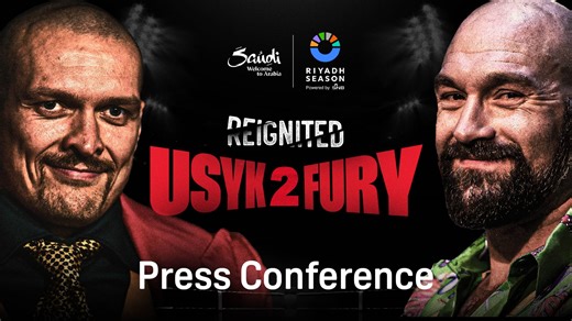 Watch for free: Oleksandr Usyk vs. Tyson Fury 2 Press Conference | DAZN News US