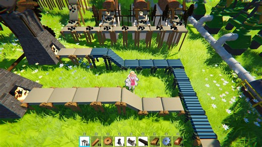 『moorestech』個人開発による国産自動化シミュレーションが8月ごろ発売。アニメ調キャラが織りなすストーリーや独自の歯車システムを搭載 | ゲーム・エンタメ最新情報のファミ通.com