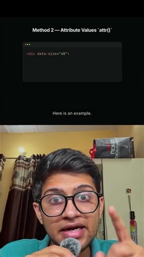 Pass Data From HTML to CSS Without JavaScript #Shorts