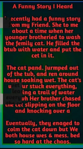 🤭 “One Funny Story = Unlimited Laughter!”#funny #viral #sorts #trending