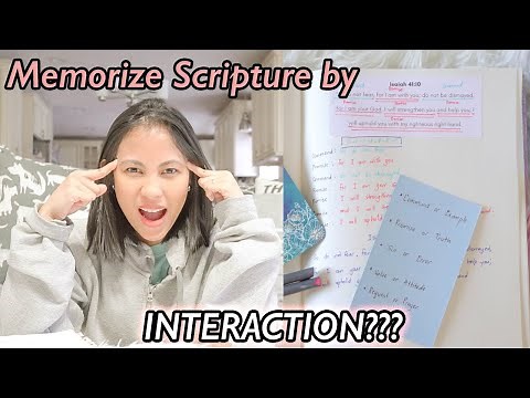 How to Memorize Bible Verses Using Scripture Writing | Scripture Memorization for Beginners